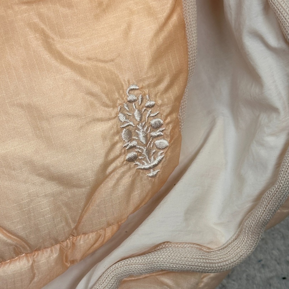 Free People Movement Just Peachy Ombre Puffer Jacket Women's Size Medium NWT - Picture 4 of 16